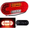 Zadné svetlo 12/24V 62 LED oválne pravé