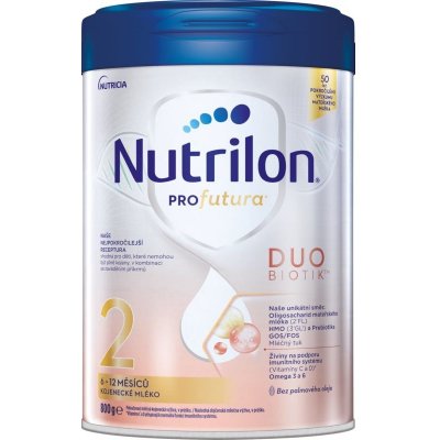 Nutrilon Profutura Duobiotik 2 pokračovacie dojčenské mlieko 800 g