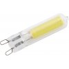 LED žiarovka G9 5W COB Studená biela (6000-6500K)