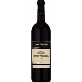 Château Topoľčianky M-Frankovka modrá 13% 0,75 l (čistá fľaša)