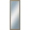 DANTIK - Zrkadlo v rámu, rozmer s rámom 50x140 cm z lišty DOPRODEJMETAL AG prehnutá veľká (3025)