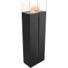 Cate Voľne stojaci biokrb ROMEO čierny 359x1136mm