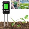 PH meter pôdy 6v1 tester vlhkosti pôdy a substrátu presné meranie