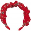 Guirca Dámska vianočná čelenka - červená