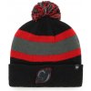 47 Brand Pánská zimní čepice New Jersey Devils NHL Breakaway '47 Cuff Knit
