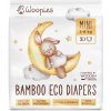 Wooden Spoon Detské bambusové EKO plienky Woopies MINI (3-8 kg), 36 ks