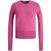 JJXX Svetre Knit Lara L/S Noos - Festival Fucshia Ružová