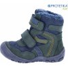 Protetika - zimné topánky MARTEN marine - zateplené kožušinkou TOP AKCIA!-ihneď