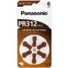 Panasonic baterie do naslouchadel 6ks PR312(PR41)