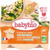 Babybio zemiaky a fazuľky s Morčacie plátky 230 g
