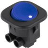 Kolískový prepínač, 230V, modrý PRK0009C