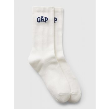 GAP Vysoké ponožky s logem Bílá