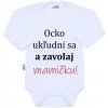 New Baby Body S Potlačou Zavolaj Mamičku-62 (3-6m)