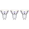 Paulmann 29193 LED En.trieda 2021 A (A - G) GU10 klasická žiarovka 2.5 W teplá biela (Ø x v) 50 mm x 54 mm 3 ks; 29193