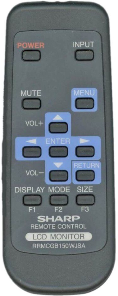Diaľkový ovládač Sharp RRMCGB150WJSA