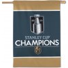 Fanatics Oboustranná vlajka Vegas Golden Knights 2023 Stanley Cup Champions Double-Sided 28'' x 40'' Vertical Banner