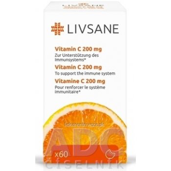 Livsane Vitamín C 200 mg 60 tabliet od 3,59 € - Heureka.sk