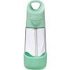 Fľaša na pitie so slamkou 450 ml - spearmint