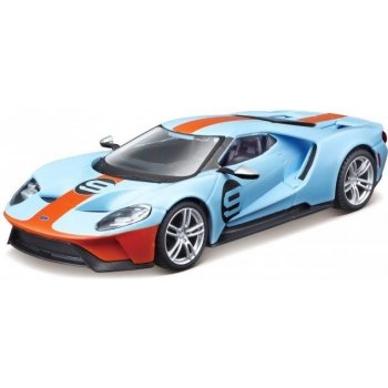 Bburago Plus Ford GT 2019 Heritage modrá 1:32