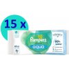 Pampers vlhčené obrúsky Harmonie Aqua - 15 x 48 ks