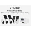 ZENIQO Chata Guard Pro 3153 – Bezpečnostný set so 4 solárnymi 4G kamerami a alarmom