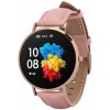 Garett Electronics Garett Smartwatch Verona zlatá, růžový řemínek VERONA_GOLD_PINK_LEATHER