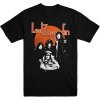 Led Zeppelin tričko Orange Circle Čierna XL