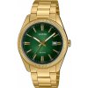 Casio pánske hodinky MTP-1302PGC-3AVEF ZELENO-ZLATÉ NA NÁRAMKU