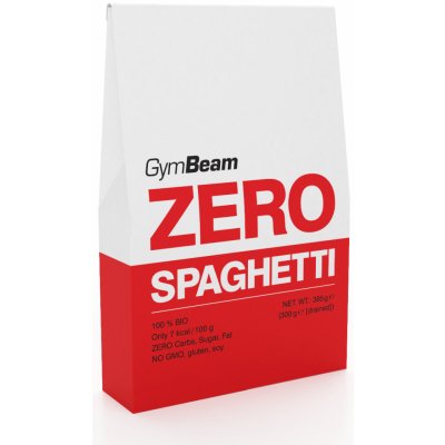 GymBeam BIO Zero Spaghetti 385 g 10 x 385 g ODBĚRNÁ MÍSTA SK od 75.5e ZDARMA