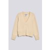 SVETER GANT W. VARSITY CASHMERE BLEND V-NECK VINTAGE CREAM