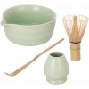 ORION Matcha tea keramika/bambus set