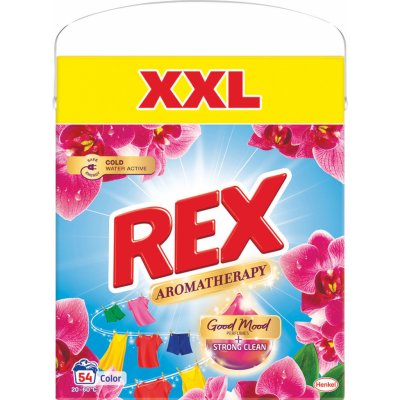 Rex prací prášok Aromatherapy Orchid Box 54 PD