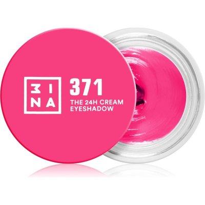 3INA The 24H Cream Eyeshadow krémové očné tiene 371 Electric Pink 3 ml
