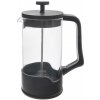 French press BLACK 1 l – sklenená kanvica so sitkom na kávu a čaj