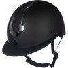 HKM Prilba jazdecká Illusion HKM, black/shiny silver Obvod hlavy: 58-60 cm