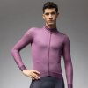 ALÉ Cyklistický dres s dlhým rukávom zimný - PR-E FOLLOW ME 2.0 - fialová M