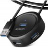 Axagon HUE-P1AL 4-portový hub USB 3.2 Gen 1 (HUE-P1AL)