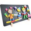 Detoa Magnetické puzzle Deti