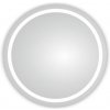 ESMIRA M-ROUND-100-03-3000K Nástenné LED zrkadlo s osvetleným vzorom 28W, 3000K, priemer 100cm