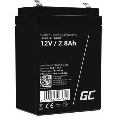 Green Cell 12V 2.8Ah