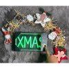 LED Neónový nápis XMAS