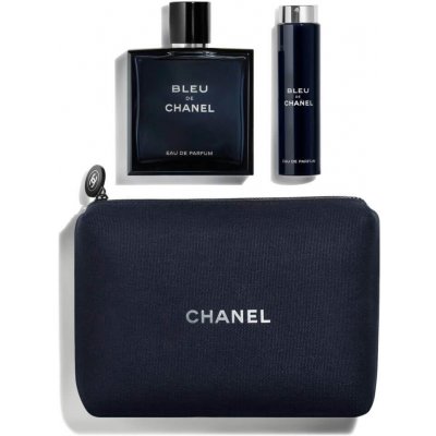 Chanel Bleu de Chanel EDP 100 ml + EDP 20 ml + kosmetická taška darčeková  sada od 180 € - Heureka.sk