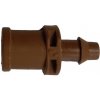 Netafim Napichovacia spojka 8 mm LDPE – Press-Fit Female (hnedá)