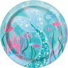 EKO Tanieriky papierové - Morská víla 18cm, 8ks