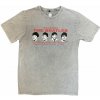 Tričko The Beatles - Candlestock Park Heads, Unisex,Šedá,XXL