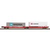 Piko Kontajnerový vagón T3000e s 1 návesom PNO a 1 40' kontajnerom Maersk 24619