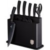 Sada nožov Berlingerhaus s nepriľnavým povrchom 11 ks v stojane Matte Black Collection