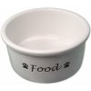 Miska Dog Fantasy keramická biela Food 15x7cm, 600ml