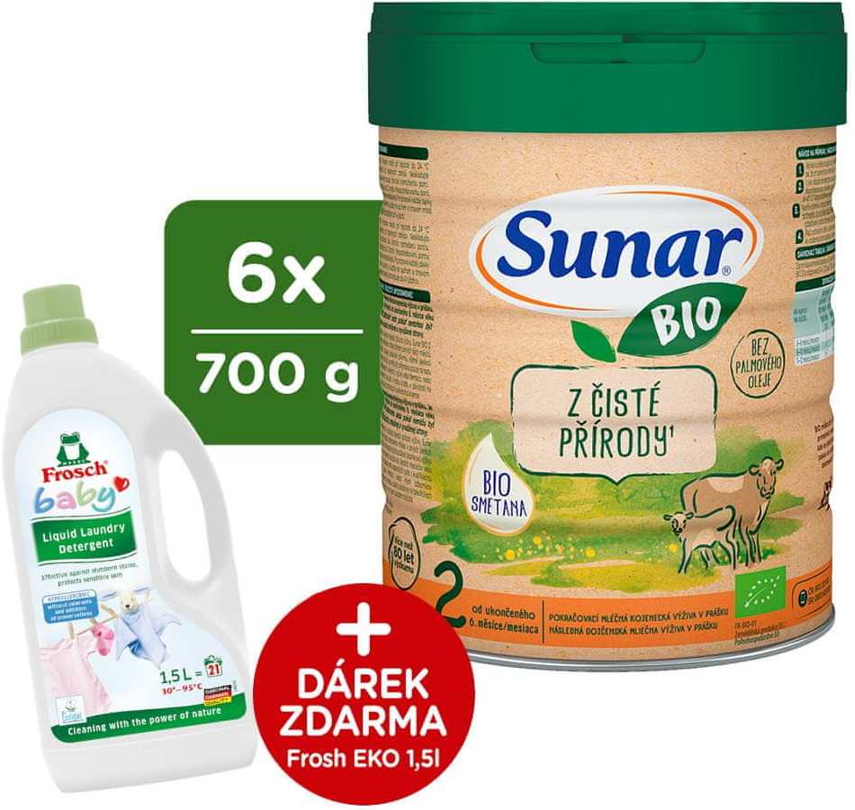 Sunar 2 BIO 6 x 700 g