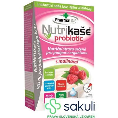 Nutrikaše probiotic s malinami 3 x 60 g